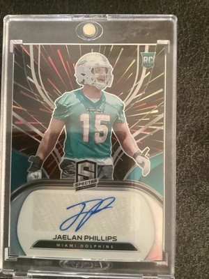 2021 Panini Spectra Rookie Autographs Jaelan Phillips #258 /60