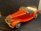 RARE Vintage 1953 BANDAI Japan MG-TF Midget Roadster 8.5" Friction Tin Toy Car