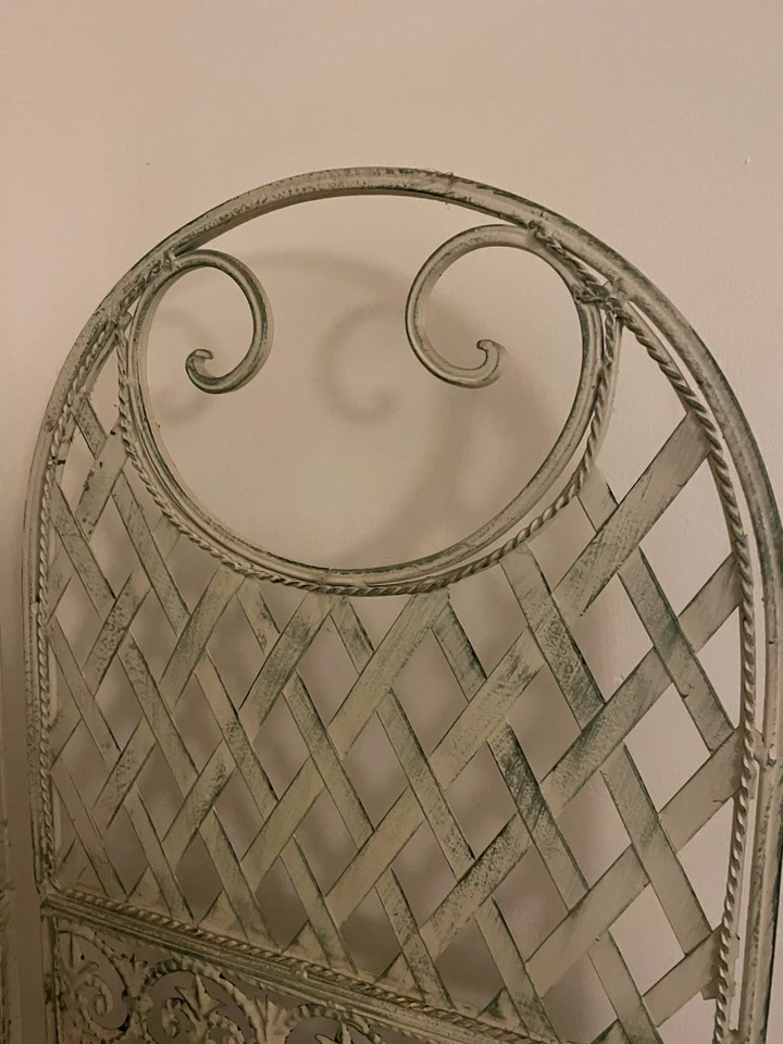 Wrought Iron Plant Stand Corner Shelf 4 Tier Vintage  - Image 3 of 4