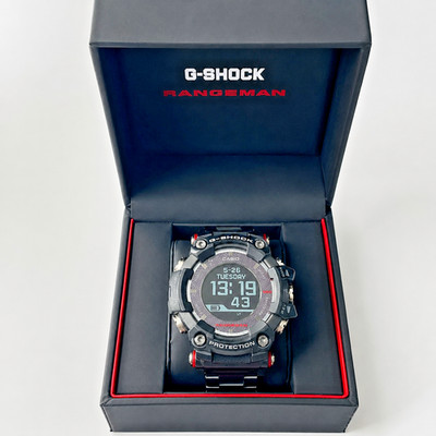 Casio G-Shock Rangeman GPR-B1000 GPS Solar Bluetooth Navigation Watch Box Set