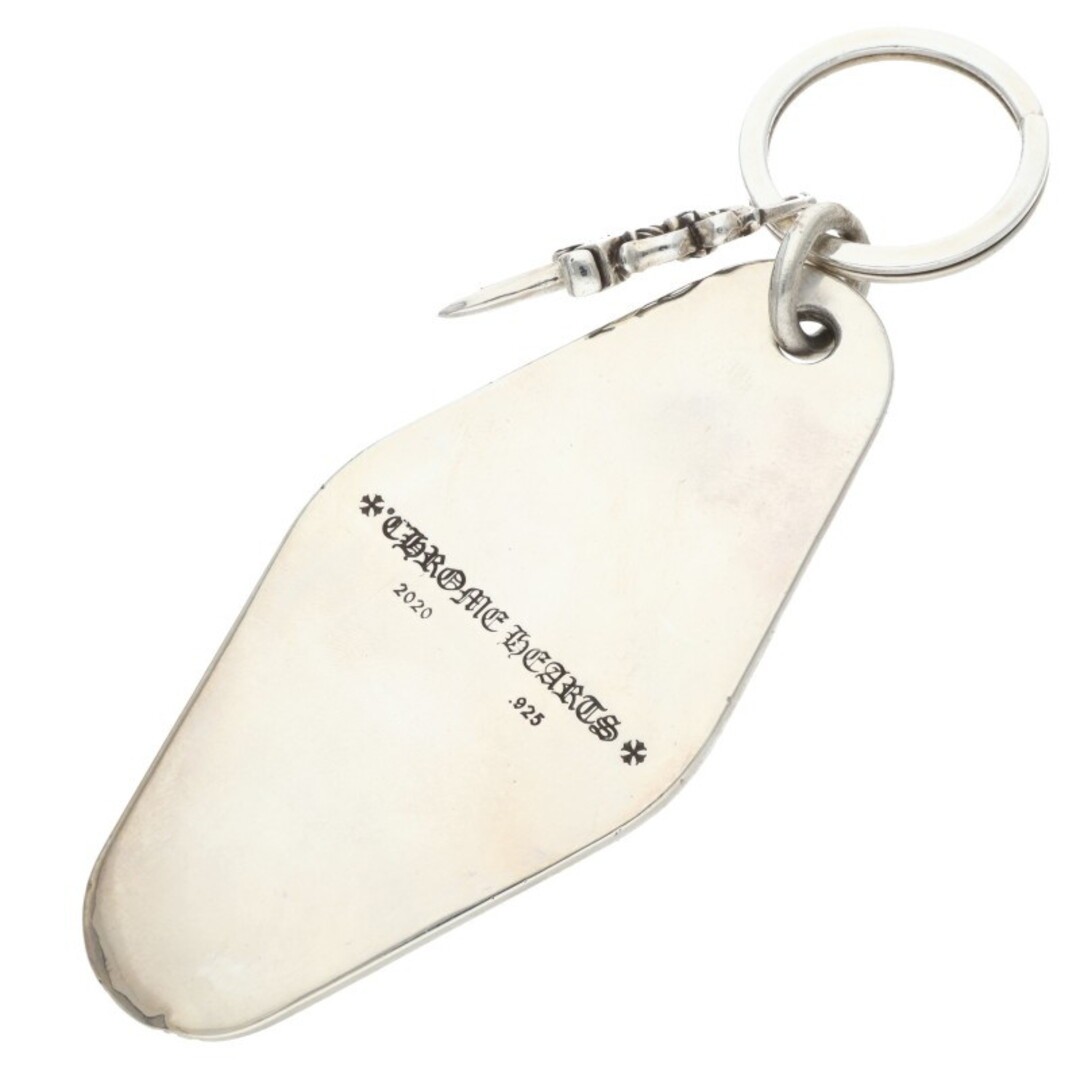 Chrome Hearts LARGE KEYCHEAIN HOTEL LRG Key Silver Keyring Men's Used 13b81b476d thumbnail 3