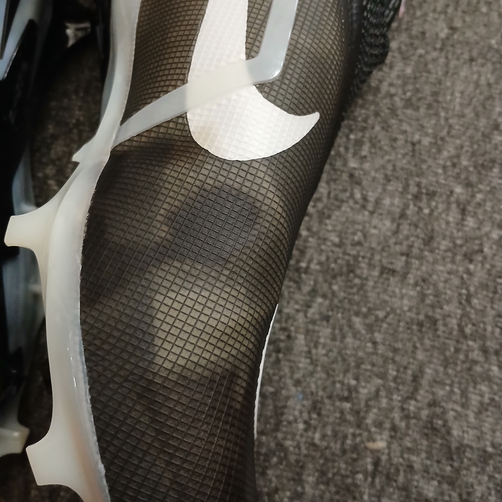 Nike Alpha Menace Elite 3 Football Cleats Mens Size 11.5 Black Gray New thumbnail 16