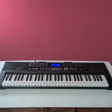 BCP brand, 61 Keys Black Electric Keyboard Piano Set w/ Note stickers