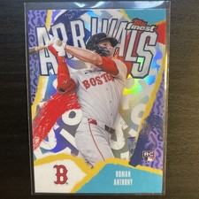 Roman Anthony Arrivals Refractor - 2026 Topps Finest - Red Sox RC A-2