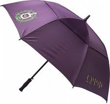 Omega Psi Phi Large Classic Umbrella Purple - 27" 