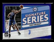 2020-21 Donruss Optic #SS-TBR Tony Bradley Signature Series Purple