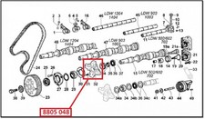 Masses régulateur de vitesse (ORIGINE) LOMBARDINI ldw502... Réf : 8805 048