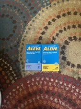 ALEVE 220MG TABLET 24CT.   2 Boxes Exp 2027 And 2028