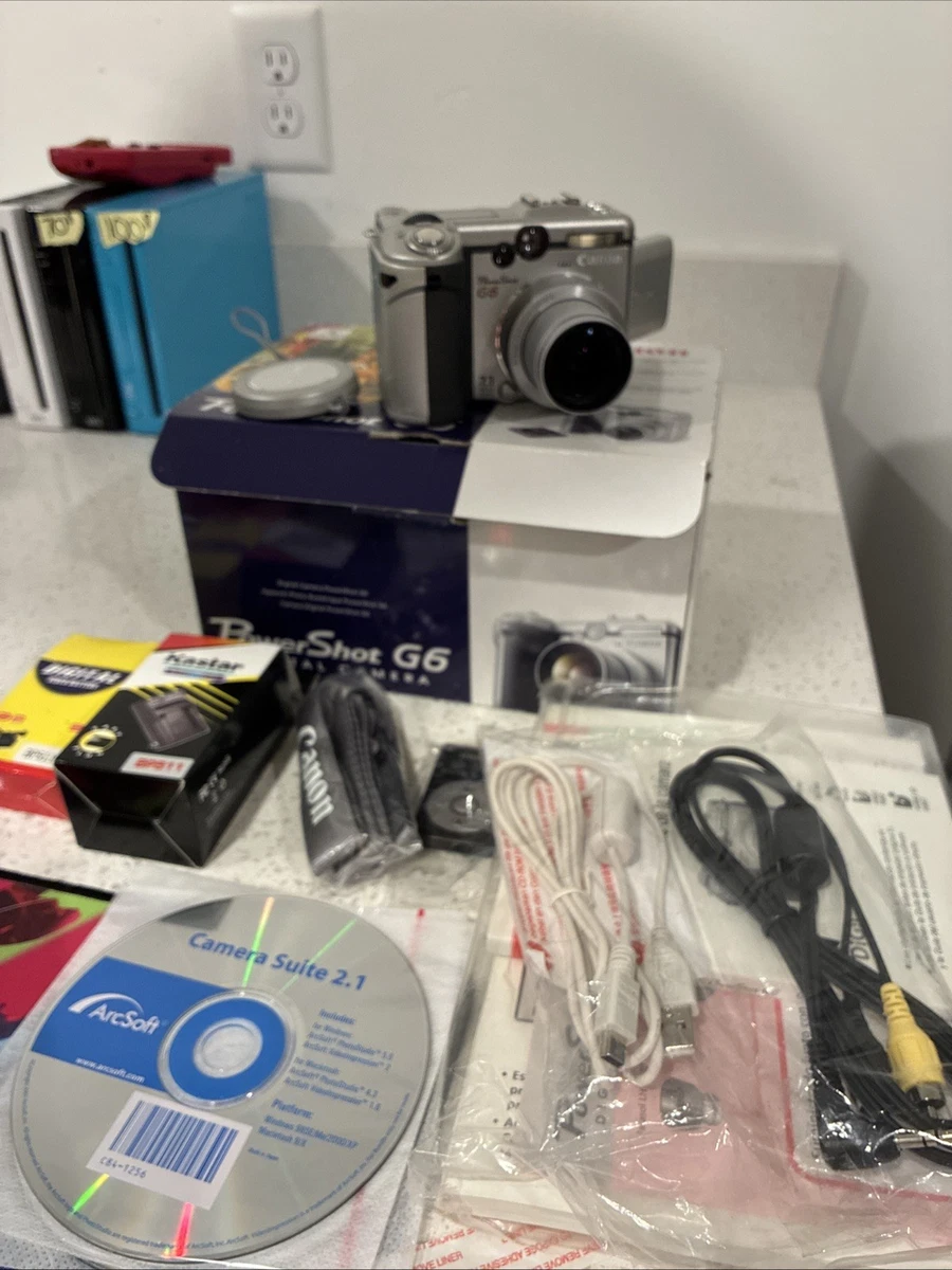 Canon PowerShot G6 Digital Cameras for Sale - Shop New & Used