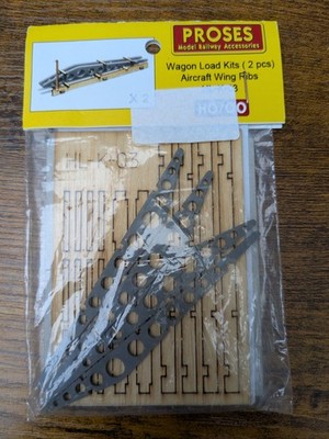 HL-K-03 - Proses - Wagon Load Kits (2 pcs) Aircraft Wing Ribs