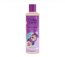 Image of Childs Farm Blackberry & Apple Hair & Body Wash Gentle Tear Free Formula  250ml