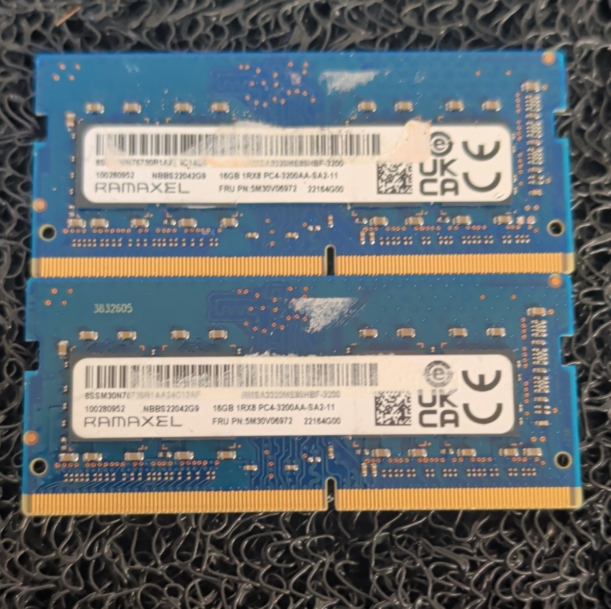 メモリー RAMAXEL DDR4-3200 SO-DIMM 32GB (2x16GB) Lenovo RAMAXEL 32GB DDR4 3200MHz Laptop SODIMM RAM 2Rx8 | DDR4
