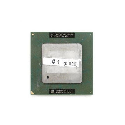 Cpu intel pentium iii sl5lt 1133/256/133/1.475