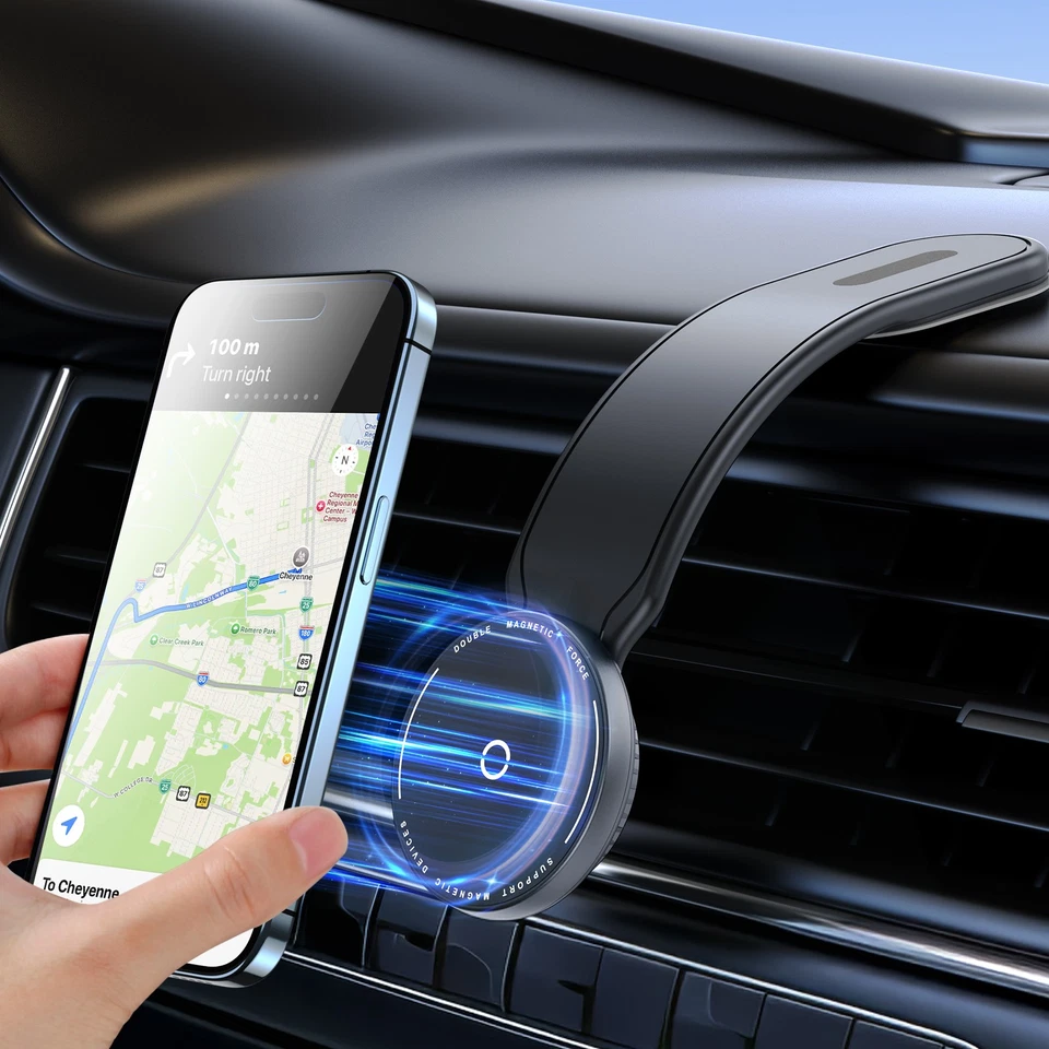 Magnetic Phone Holders for Your Car-Fast Charging Car MagSafe Charger for iPhone - Image 3 of 4