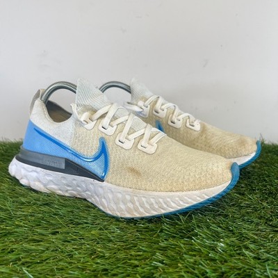 Nike Turnschuhe Größe 7 Herren Weiß React Infinity Run Flyknit Schnürschuhe Laufschuhe