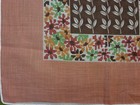 Lot of 2 Unused Hankies Pink & Brown Floral Handkerchiefs — photo 5
