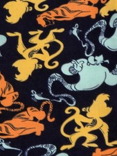 Lularoe Disney TC Leggings- NWOT- Aladdin- Blue- Abu, Genie, Raja