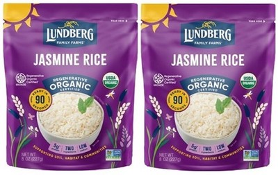 Lundberg Ready to Eat Organic Jasmine Rice 2 Pack