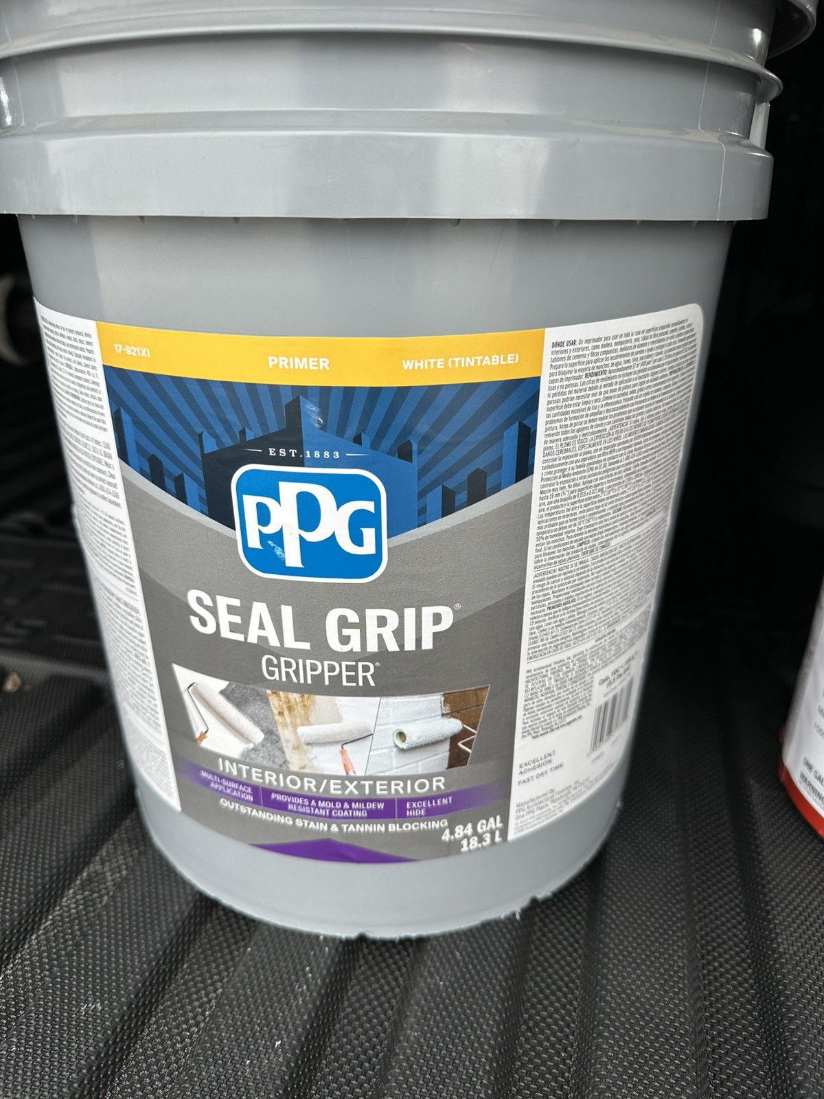 PPG Seal Grip Gripper 5 Gal Interior Exterior Primer Sealer White Tintable NEW ✅