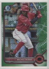 2022 Bowman Mega Box Green Mojo Refractor 95/99 Michel Triana #BCP-75 0h1v