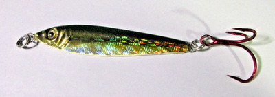 P-Line Lazer Minnow with VMC Sureset Trebble Hook (4/0, 4/0, 7/0) - Unused?