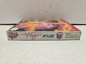 Widget w/ Poster Nintendo NES Complete in Box CIB