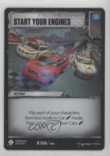 2018 Transformers TCG Wave 1 Energon Edition Foil Start Your Engines #006