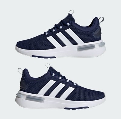 New Adidas Racer TR23 Shadow Navy Blue White Sneakers Shoes Size 10