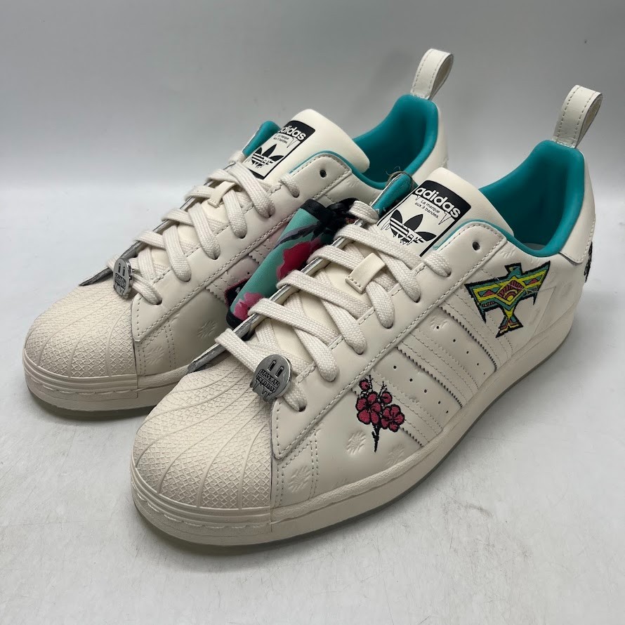 Adidas Superstar Arizona Have an Iced Day White Sneakers GZ2874 Mens Size 10 New Adidas Superstar Arizona Have an Iced Day White Sneakers GZ2874 Mens Size 10 New