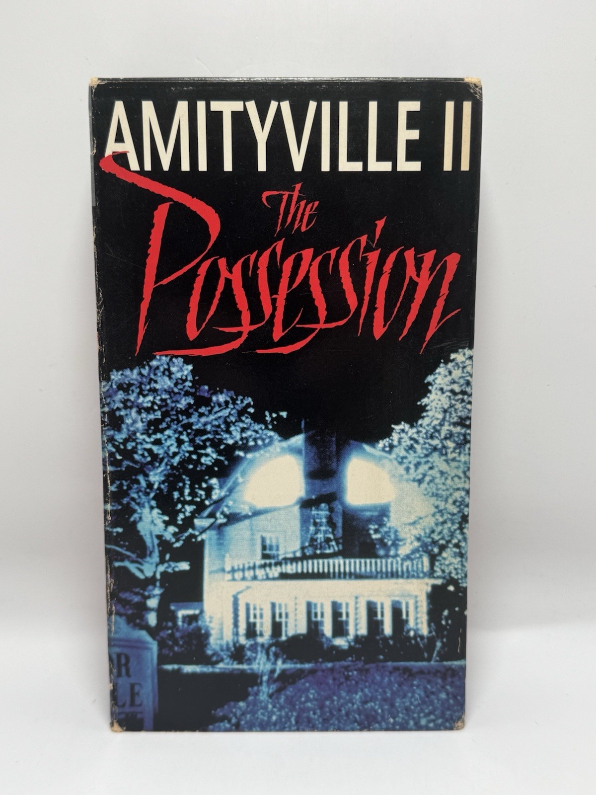 Amityville II 2 The Possession VHS C 1987 Cult Horror Movie Tape Demon Evil