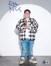 FAT NICK signed (WAFFLE HOUSE) Rapper Nicholas Voutinas 8X10 BECKETT BW54557