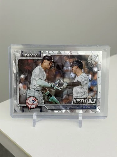 2026 Topps Series 2 Muscle Men Aaron Judge & Cody Bellinger Diamante Foil
