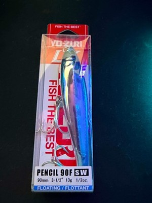 Yo-Zuri LX Sardine Minnow Silver-Blue 90F SW Floating