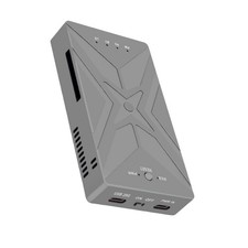 1 PC RAID Dual Bay M.2 NVME 20Gbps SSD Case SSD Hard Drive Hard Disk Enclosure
