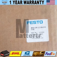 US FREE TAX New Festo MS6-LFR-1/2-D6-ERV-AS 529182 Filter regulator