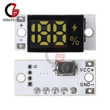 1S-4S Li-ion Battery Level Indicator LED Digital Module Battery Capacity Meter