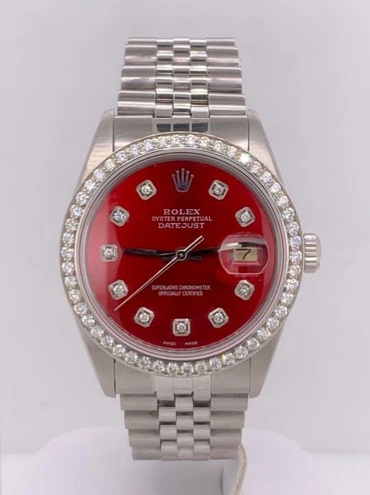 Rolex aftermarket outlet diamond bezel