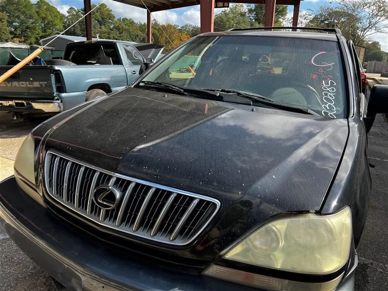 Hood 202 Onyx Black Needs Paint OEM 1999 2000 2001 2002 2003 Lexus RX300 - Imagem 2 de 4