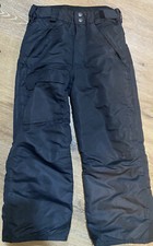 Iceburg Ski Snow Winter Pants Jr. boys Medium 10-12 lined black pockets