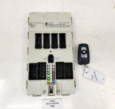   12-18 OEM BMW F22 F30 F32 F36 M2 M3 M4 FEM Front Electronic Control Module+Key