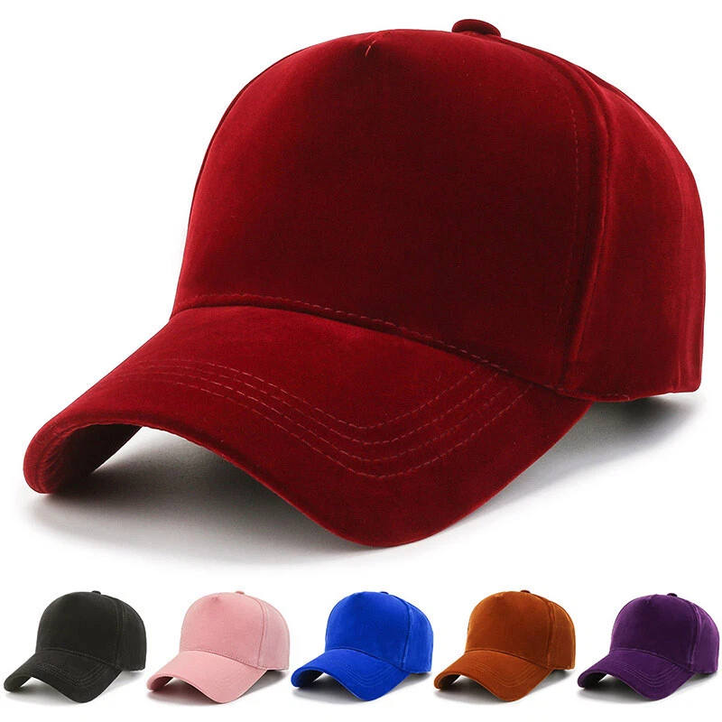 Velvet sales baseball cap