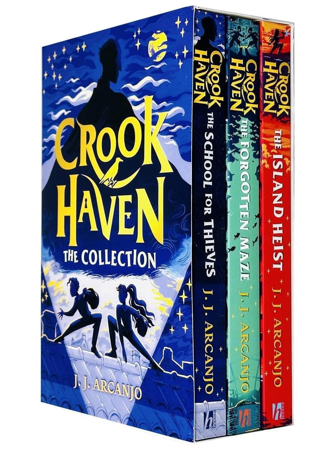 Crookhaven the Collection 3 Books Set by J J Arcanjo Island Heist,School Thieves - Image 2