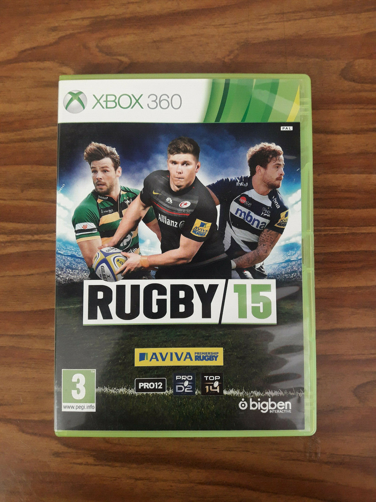 Rugby 15 xbox 360 Pal 