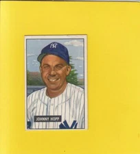 1951 Bowman #146 Johnny Hopp New York Yankees VG Very Good Lot # 11783
