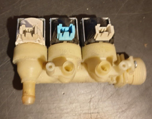 Hotpoint Indesit Waschmaschine Dreifach Einlass Wasser Magnetventil 33590058