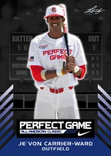 2016 Leaf Perfect Game Nike AA Classic Aflac Game-Day Je'Von Carrier-Ward Rookie