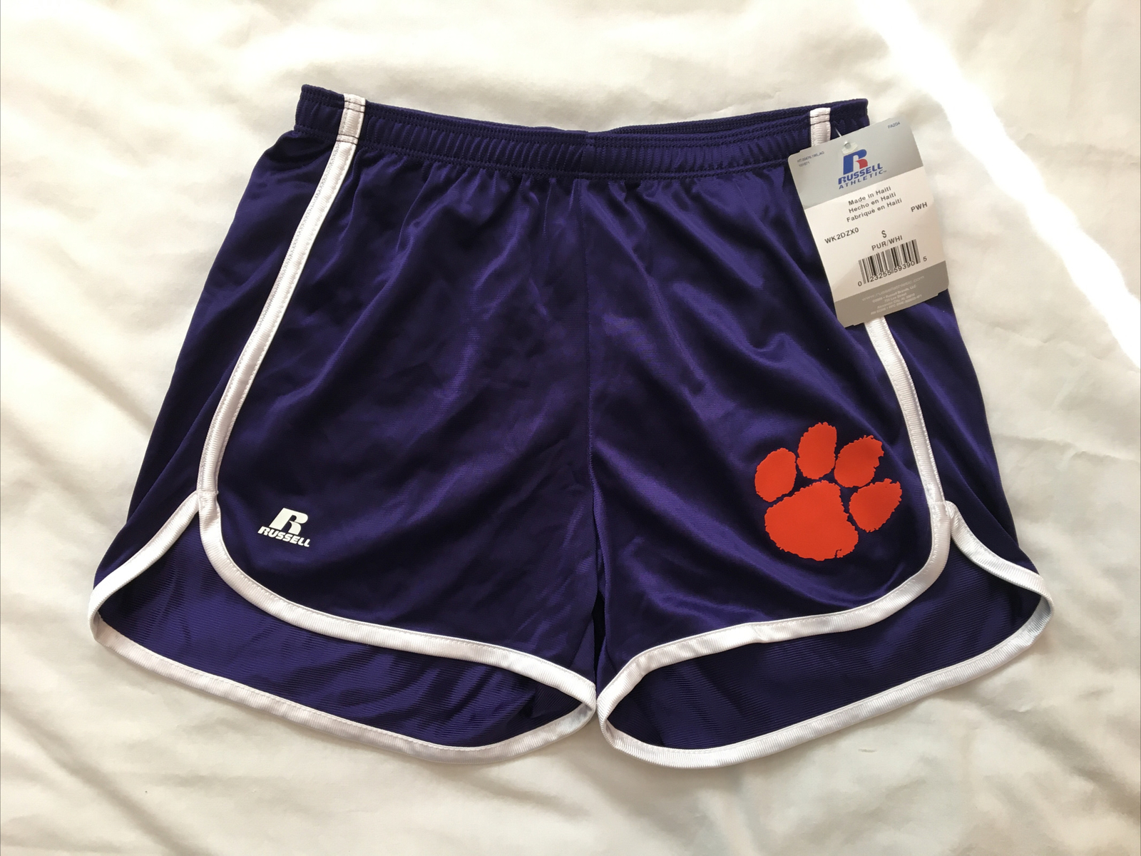 FILA Clemson Tigers pantaloncino sportivo donna Russell Rowing S