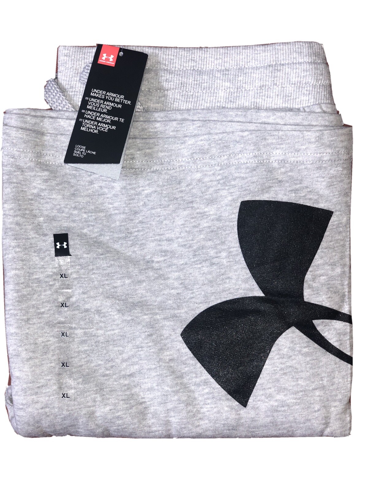 men's ua rival fleece logo shorts