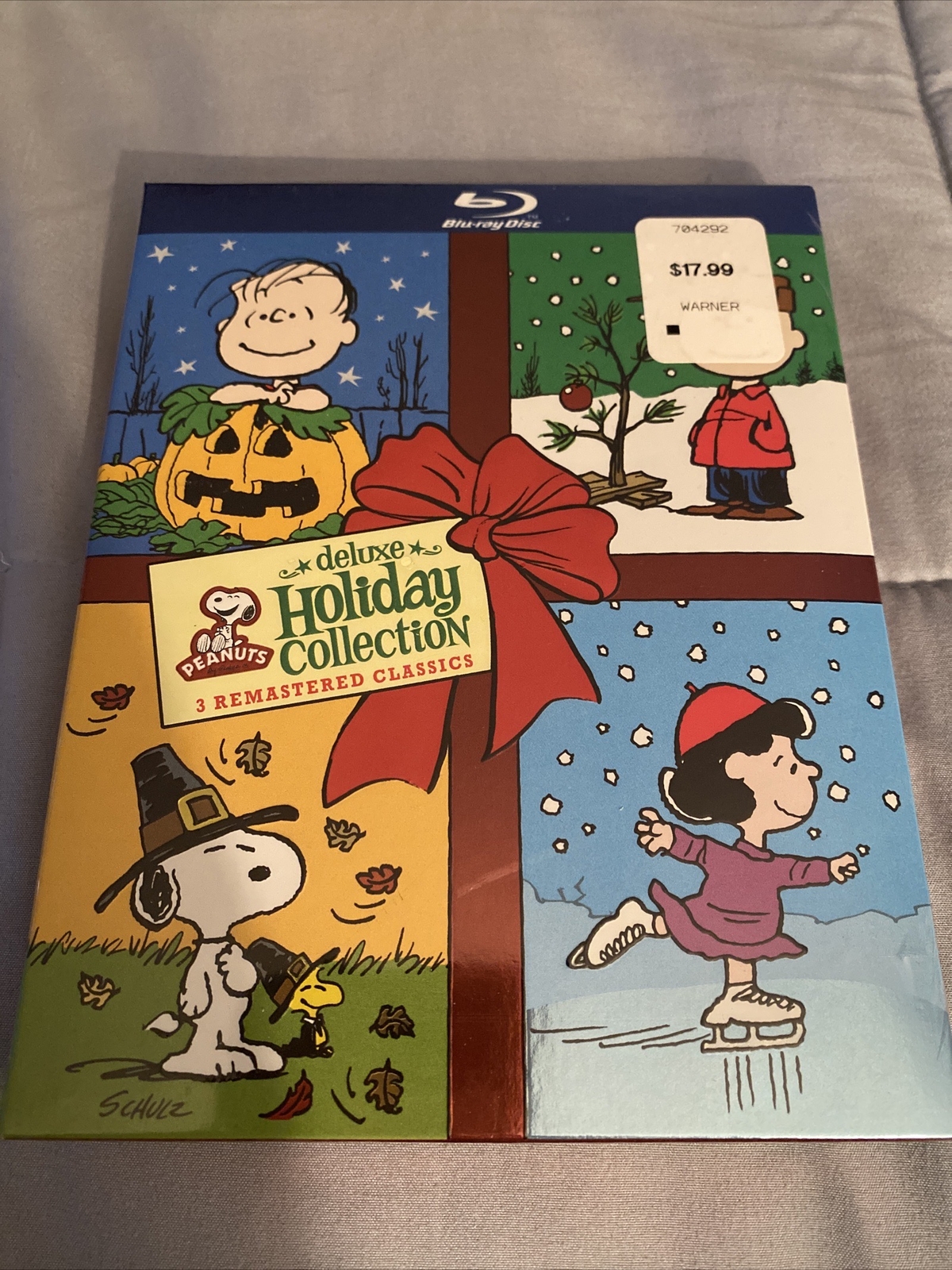 Peanuts Deluxe Holiday Collection Remastered Classics Blu Ray
