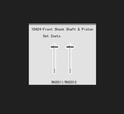 VRX Racing Bullet Front Shock Shafts 10424